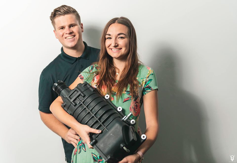 Illustration for article titled Couple Takes Baby Pictures with Supercharger After Mom Pressures Them for Grandchildren